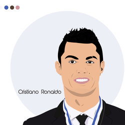 Vector portrait