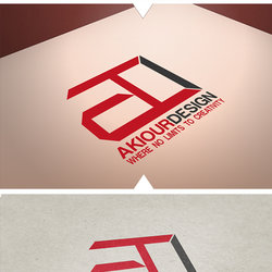 Akiour Design Logo - Visual identity