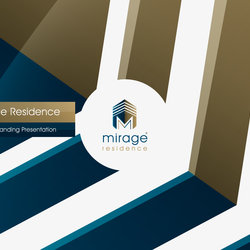 2 - mirage residence logo presentation