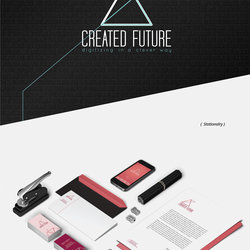 Corporate Identity For Created Future Co.