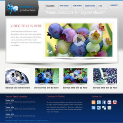 Blue Berry Production Web site 