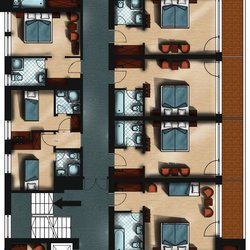 اخراج معماري على الفوتوشوب 