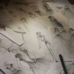 رسم الازياء . تصميم الازياء Drawing, Fashion, Illustration