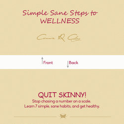 Quit Skinny 7 steps .... book cover design