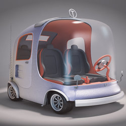 Mini Cartoon Car
