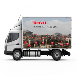 design on truck