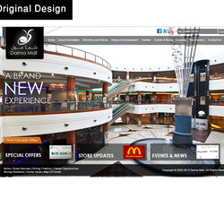 Dalma Mall Website Re-design