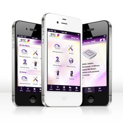STC Mobile App &amp;amp; icons design