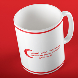 Sudanese Red Crescent Association Mug Design