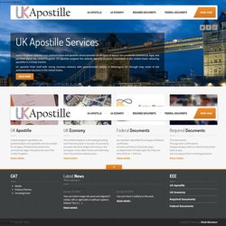 Apostille Websites