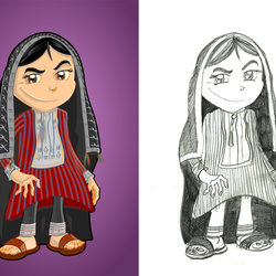 2D Cartoon Characters