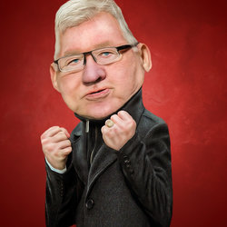 Football Managers Caricature