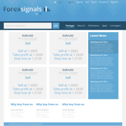 Forexsignals 2014 Website