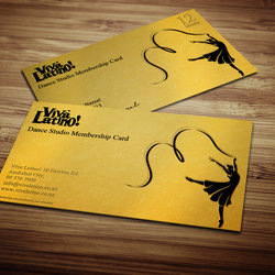 Membership Dance Card