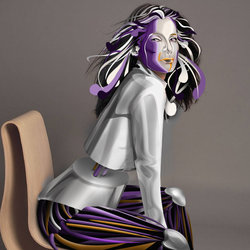 Sandra Bullock illustration