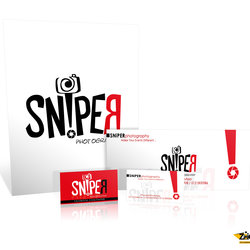 Sniper Photography Logo And Card