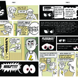 school comic