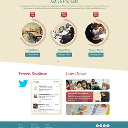 Al Nahda Website Design