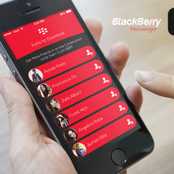 Blackberry Messenger IOS8 Invite Friends