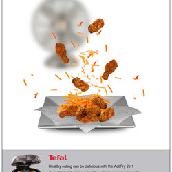fryer tefal advertising