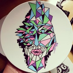 1 - Art on plates