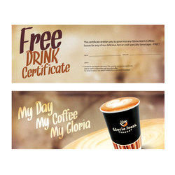 Gloria jeans coffee&amp;#039;s promo.