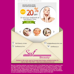 Beauty Center Creative mail