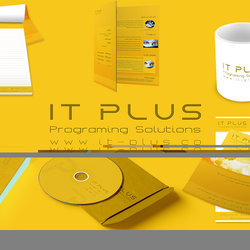 تصميم هوية لشركة IT PLUS