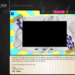 Website Design - Refuse Campaign