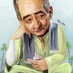 بورتريه كاريكاتير الابنودى