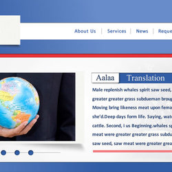 Aalaa Translation Company Website