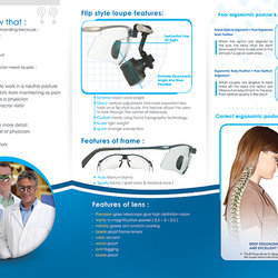 Q-Optics Brochure Design