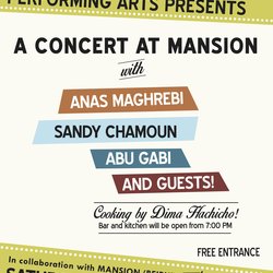 Promotional Concert Poster