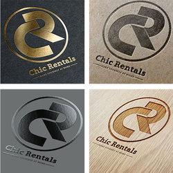 تصميم علامة تجارية Chic Rentals