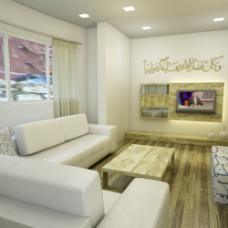 بعض مشاريع التصميم الداخلي والديكور 