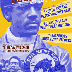 Black Panther Party Speaker Poster