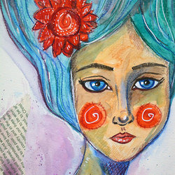 my new mixed media