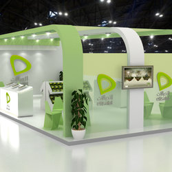 Etisalat Exhibition stand concept 