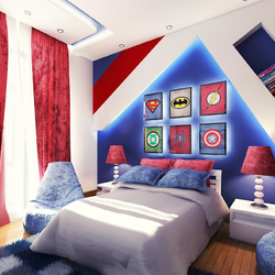 A Super hero Bedroom