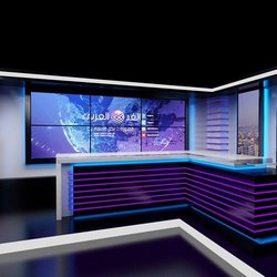 ستوديو برنامج تلفزيوني &amp;quot;الغد العربي&amp;quot;