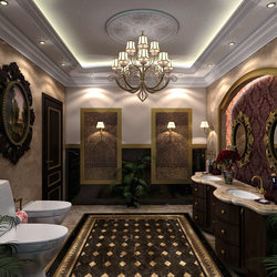 Luxurious Bathroom in Qatar