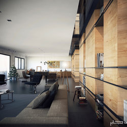 Living Room in winter 