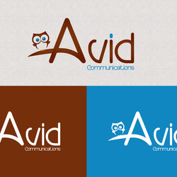 تصميم شعار شركة Avid للاتصالات