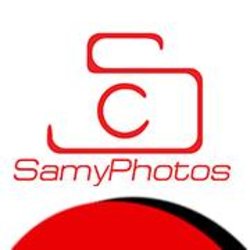 Samy Photos online store camera Logo  + Facebook cover 