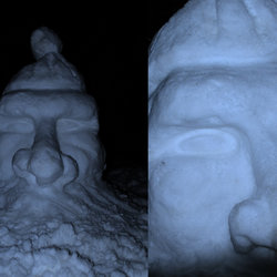 snow santa