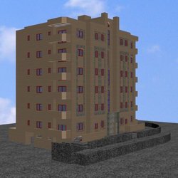 3d building