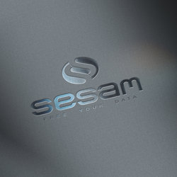 تصميم لوغو لشركة Sesam   السويدية - Sesam logo- Odesk project