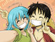Selfie ( Tami and Luffy )