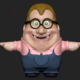 cartoonish character