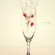 Straw Berries Spalsh